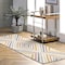 Nuloom Neveah Contemporary Chevron Area Rug 2ft 8in x 8ft GRSP01A-2808 - alternate 1